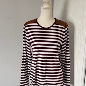 Ralph Lauren Striped Long-Sleeve Crewneck